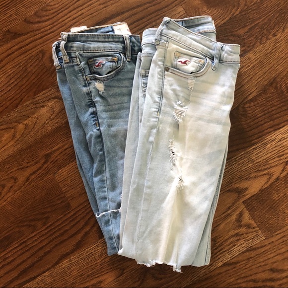 Hollister Denim - Bundle of Hollister Ripped 3S Jeans